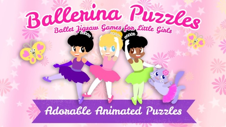 Ballerina Puzzles for Kids - Ballet Stars Jigsaw Games for Little Girls screenshot