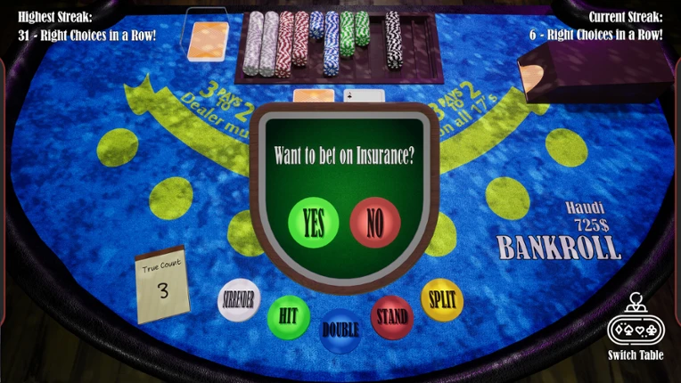 Blackjack Training Image