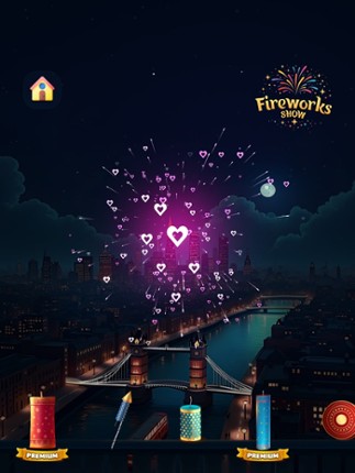 Fireworks Light Show Simulator screenshot