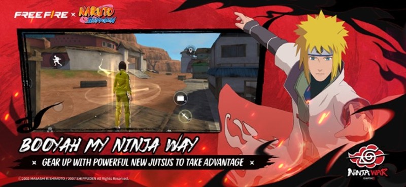 Free Fire x NARUTO SHIPPUDEN screenshot