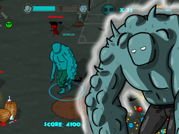 Zombeat.io - zombie io game screenshot