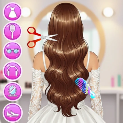 Fashion Braid Hair Girls Games Image