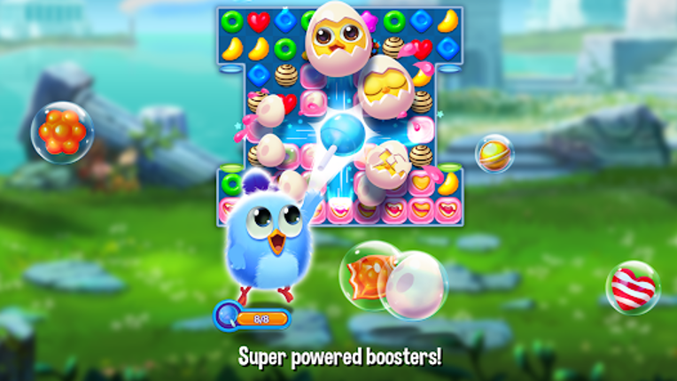 Bird Friends : Match 3 Puzzle screenshot
