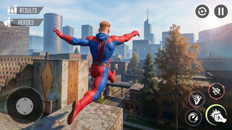 Going Up Parkour Spider Game screenshot