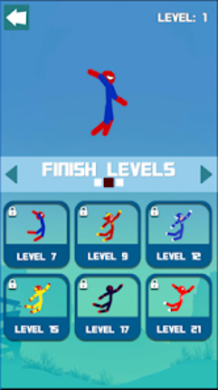 Superhero Hook: Stickman Swing screenshot