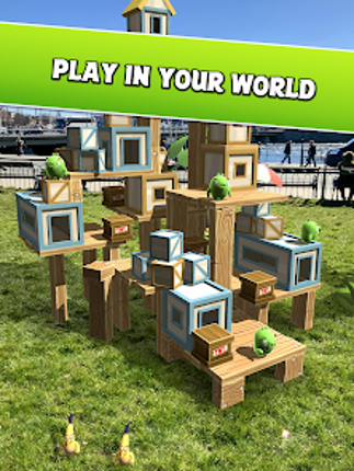 Angry Birds AR: Isle of Pigs screenshot