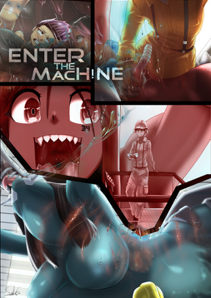 Enter the Machine - an Illustrated Vore Drama screenshot