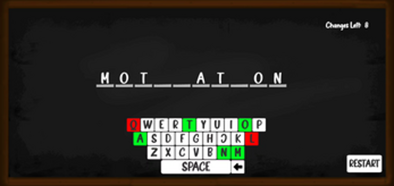 Missing Letters screenshot