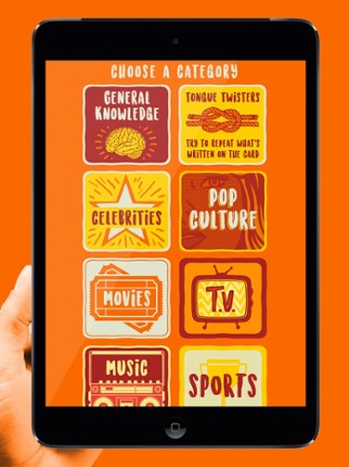 Hold Your Tongue: Funny Party Game for Family Fun screenshot