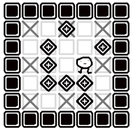 IT'S A BLOCK-PUSHING GAME screenshot