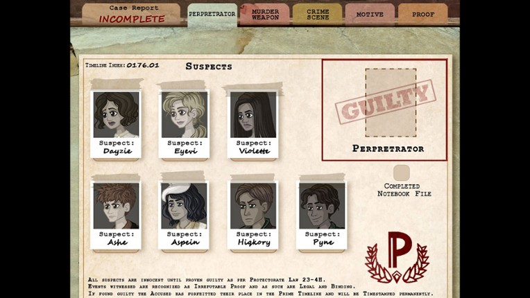 Scarlet Enigma screenshot