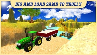 Tractor Sand Transporter Sim Image