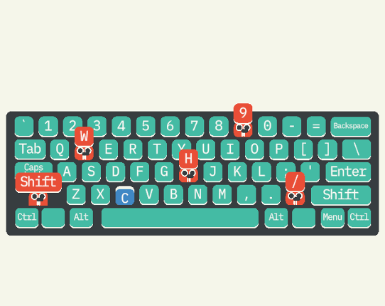 Whack-a-Keyboard [UNITY] DAY 2 Image