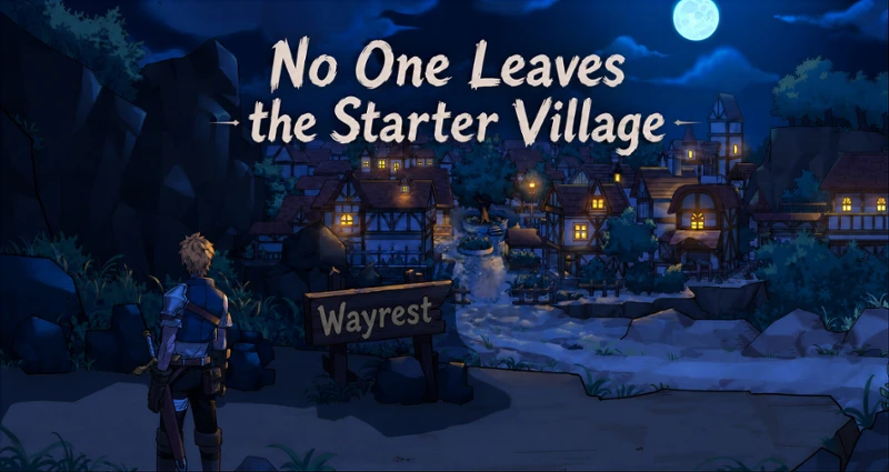 No One Leaves the Starter Village Image