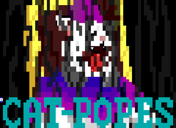 A Cat-Pope Calendar Image