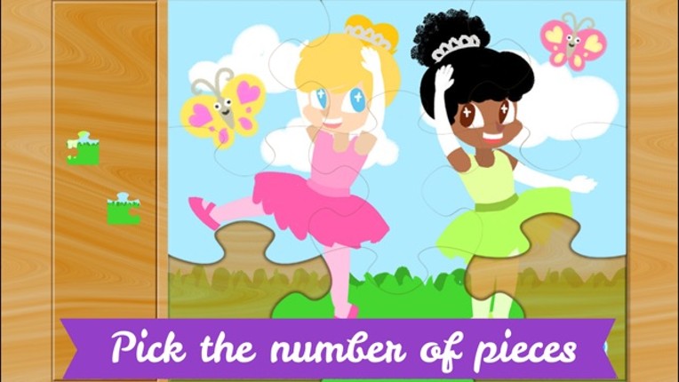 Ballerina Puzzles for Kids - Ballet Stars Jigsaw Games for Little Girls Image