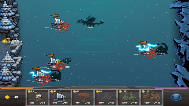Battle Seaships:Pirate Invasion screenshot