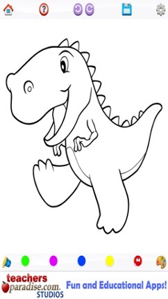 Dinosaurs Coloring Book screenshot