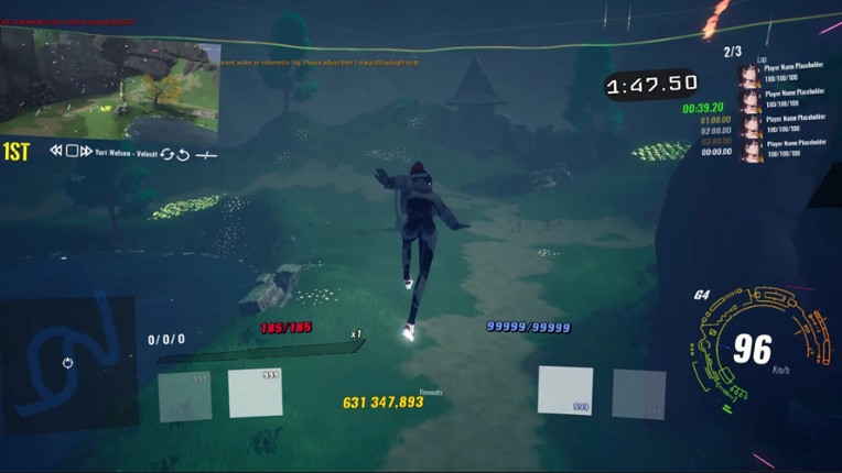 Divinate Waifu Racing screenshot