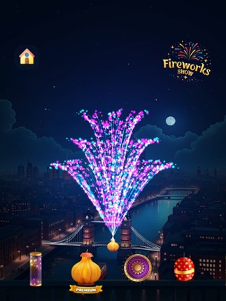 Fireworks Light Show Simulator screenshot