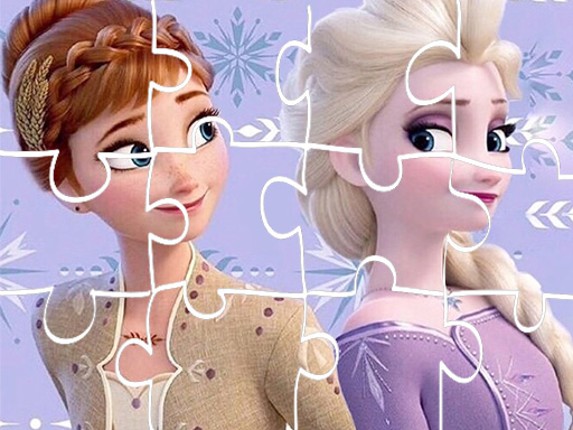 Frozen Sister Jigsaw Game Cover