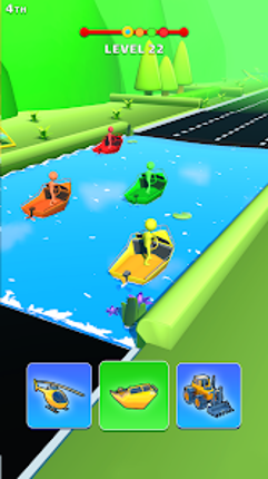 Shape Transform Race Game screenshot