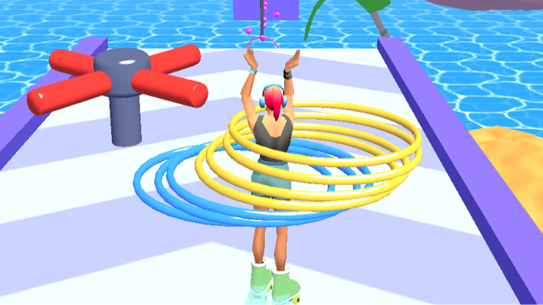Hula Hoop Race Image