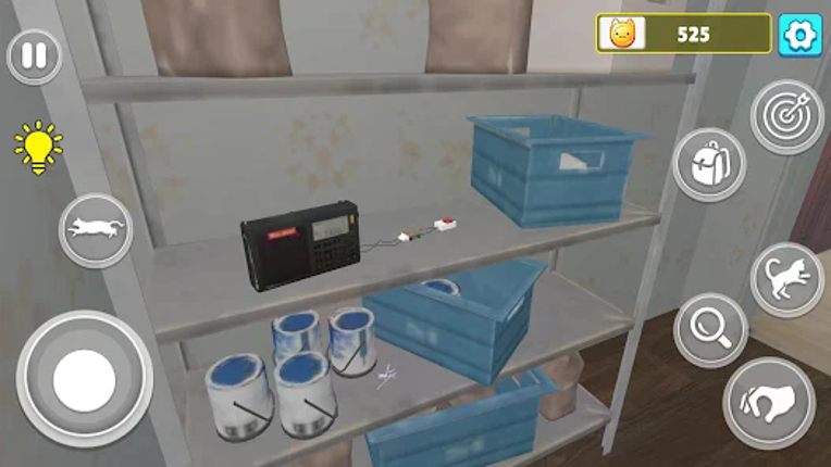 Naughty Cat House Runaway Game screenshot