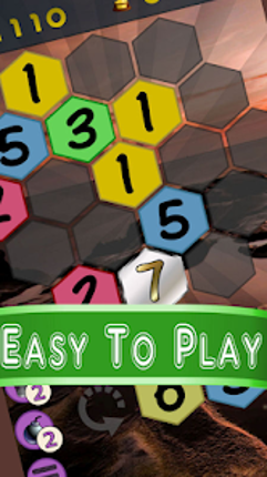 Get To 7, merge puzzle game screenshot