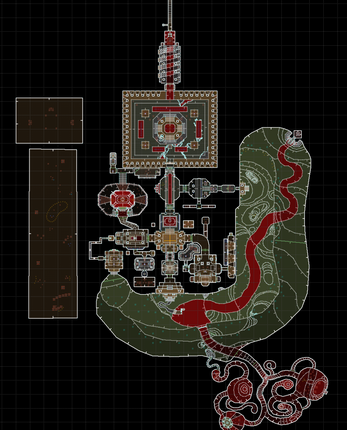 Doom 2 wad: Crimson Temple screenshot