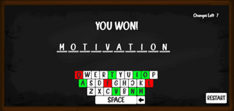 Missing Letters screenshot