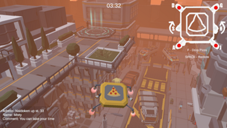 Pizza Delivery Flying Bot Image