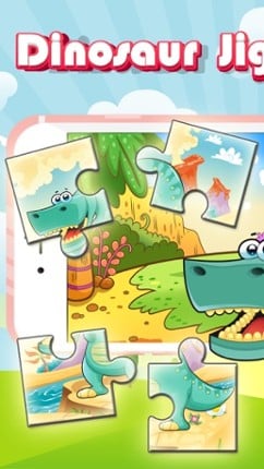 Kids Dinosaur Puzzle Game: Toddlers Jigsaw Puzzles Image