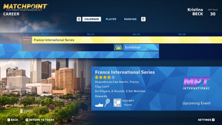 Matchpoint: Tennis Championships screenshot