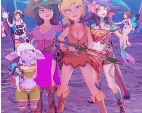 Naughty Nymphs and Elfish Tricks Image