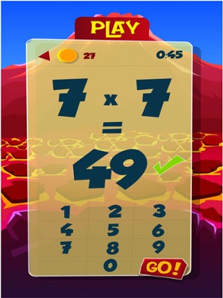 Number Monster Times Tables screenshot