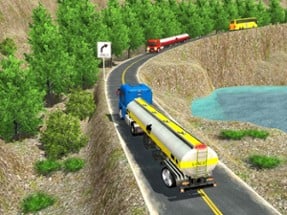 Oil Tanker Truck Offroad Fuel Transporter Image