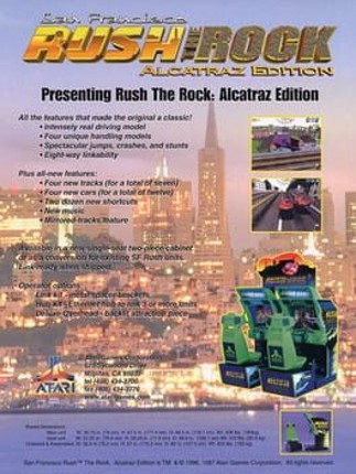 San Francisco Rush: The Rock Alcatraz Edition Game Cover