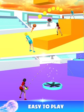 Throw Ball Pass 3D screenshot