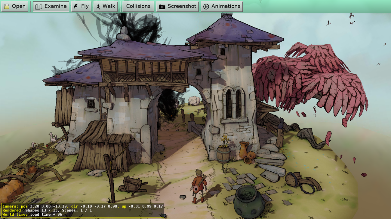 Games like view3dscene