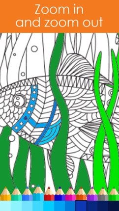 Animal Colorful - Coloring Book for Adults screenshot