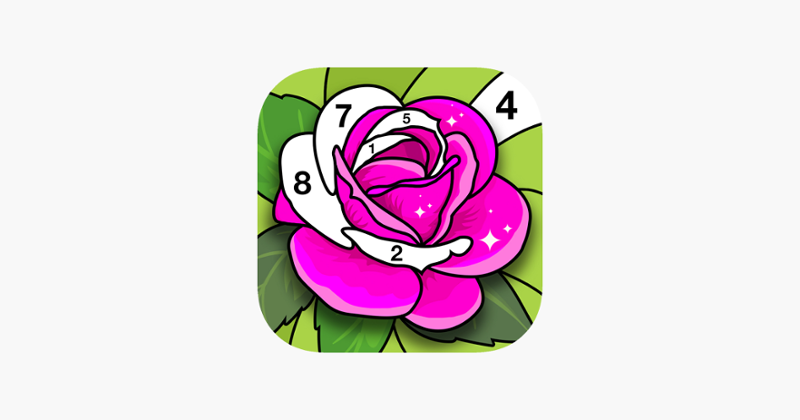 Art Book:Paint Color by Number Image
