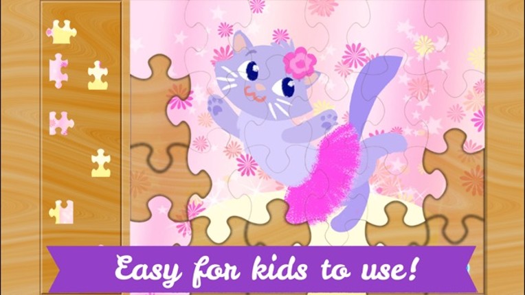Ballerina Puzzles for Kids - Ballet Stars Jigsaw Games for Little Girls Image