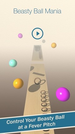 Beasty Ball Mania - A 3D Physics Based Endless Runner / Platformer Marble Rolling Dash screenshot