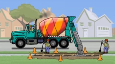 Cement Truck Image