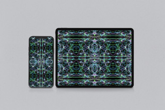 Colorful Abstract Fractal Art ~ Liquid Light Series #9 Image