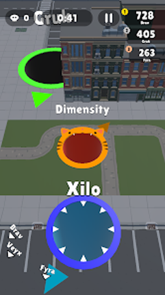 Hole.io screenshot