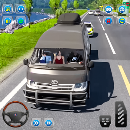 Van Driving Offroad Game 3D Image
