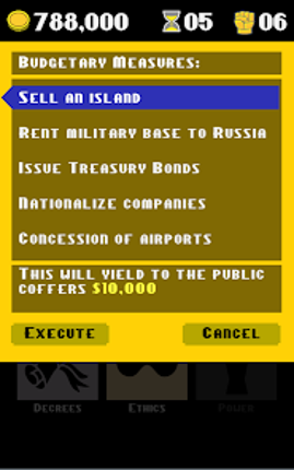 Mister President screenshot