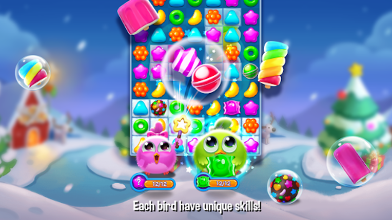Bird Friends : Match 3 Puzzle screenshot
